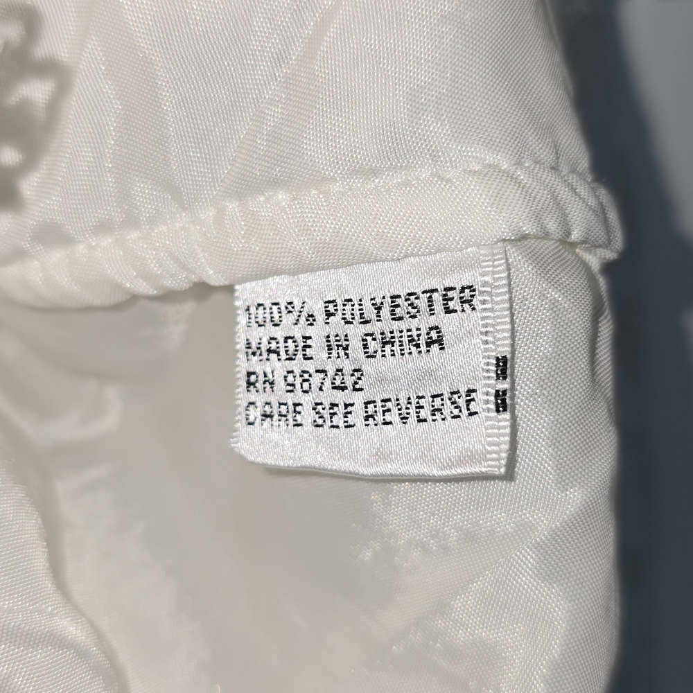 Patrick Christopher Chic White Lace Button-Up Blo… - image 7